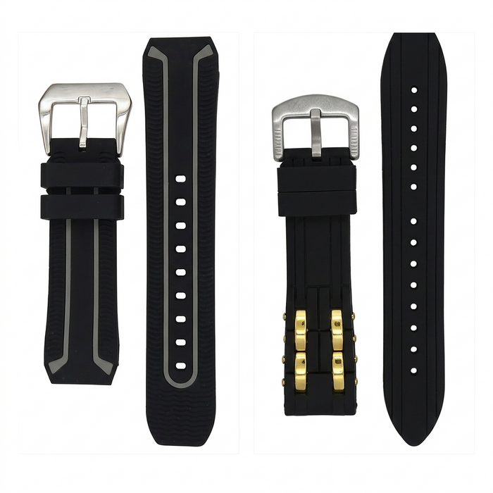Executive Luxe Silicone Strap